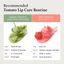 Load image into Gallery viewer, FULLY Green Tomato Smoothie Lip Scrub 12g