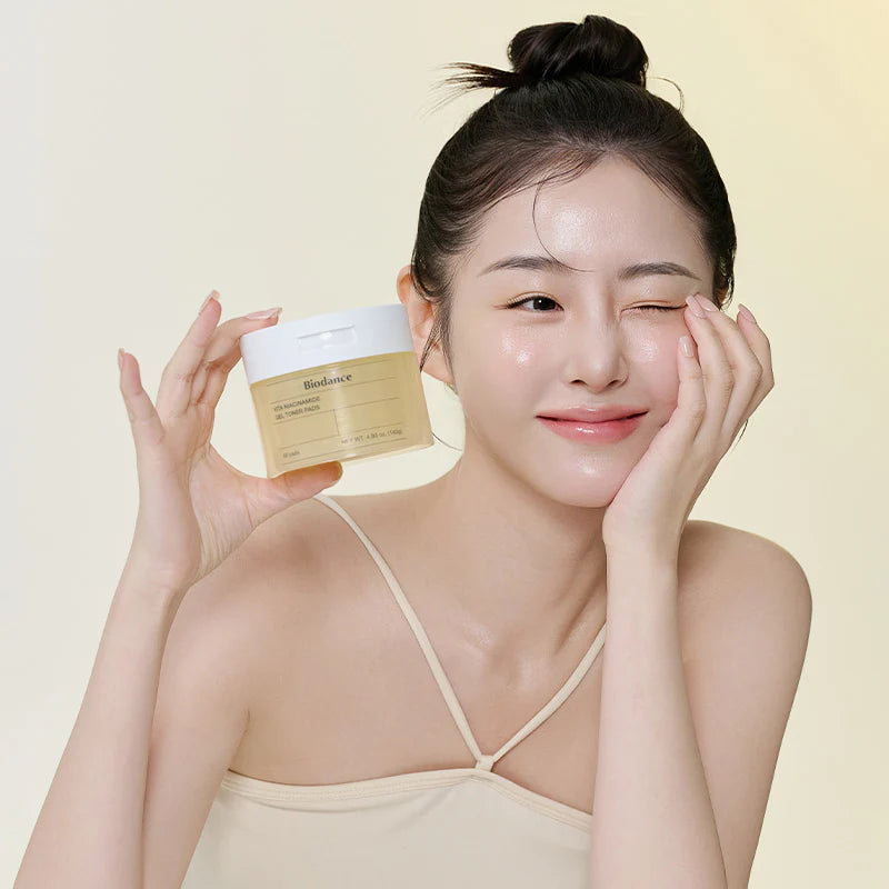 [1+1] Biodance Vita Niacinamide Gel Toner Pad 60EA