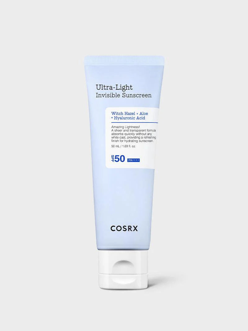 [1+1] Cosrx Ultra-Light Invisible Sunscreen SPF50 PA++++ 50ml