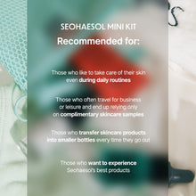 Load image into Gallery viewer, SeohaeSol Travel Kit