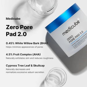 [1+1] medicube Zero Pore Pads 2.0 70EA