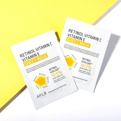 APLB Retinol Vitamin C Vitamin E Sheet Mask 10EA