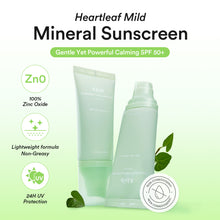 Load image into Gallery viewer, Abib Heartleaf Mild Sunscreen Relief Tube 50ml