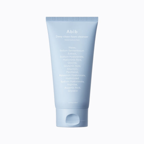 Abib Deep clean foam cleanser_Sedum hyaluron foam 150ml