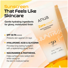 Load image into Gallery viewer, Anua KPop Demon Hunters Zero-Cast Moisturising Finish SPF50 Sunscreen 50ml