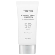 Load image into Gallery viewer, TIRTIR Hydro UV Shield Sunscreen tube on a white background