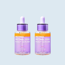 Load image into Gallery viewer, Purito Seoul Retinol Retinal 2000 NAD+ Serum 30ml Double Pack