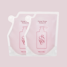 Load image into Gallery viewer, GROWUS Damage Therapy Shampoo EX 500ml Double Pack