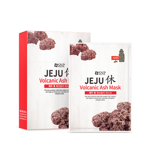 SNP Jeju Rest Volcanic Ash Mask 22ml*10EA