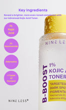 Load image into Gallery viewer, Nineless B-Boost 1% Kojic Acid Toner 200ml