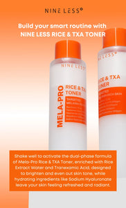 Nineless MELA-PRO Rice & TXA Toner 200ml