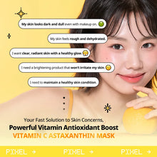 Load image into Gallery viewer, VT Cosmetics Vitamin C Astaxanthin Mask 30EA