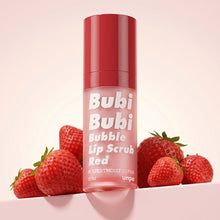 Load image into Gallery viewer, Unpa Bubi Bubi Bubble Lip Scrub 10ml #Red