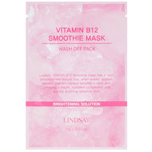 Load image into Gallery viewer, Lindsay Vitamin B12 Smoothie Mask Wash Off Pack