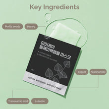 Load image into Gallery viewer, mommy care Perilla Brightening Ampoule Mask 10EA