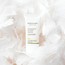 Load image into Gallery viewer, Mary&amp;May CICA Soothing Sun Cream SPF50+ PA++++ 50ml