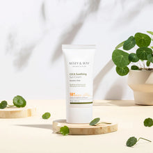 Load image into Gallery viewer, Mary&amp;May CICA Soothing Sun Cream SPF50+ PA++++ 50ml