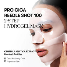 Load image into Gallery viewer, VT Pro Cica Reedle Shot 100 2 Step Hydrogel Mask 4EA