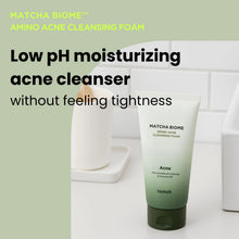 Load image into Gallery viewer, Heimish Matcha Biome Amino Acne Cleansing Foam 150ml