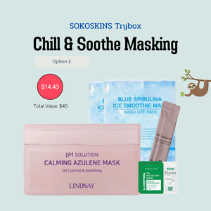 Sokoskins Trybox #27: Chill & Soothe Masking