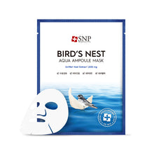 Load image into Gallery viewer, SNP Bird&#39;s Nest Aqua Ampoule Mask 25ml*10EA