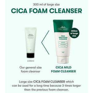 VT Cica Mild Foam Cleanser 300ml