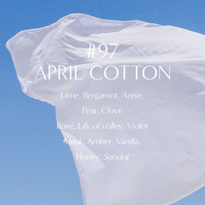 W.DRESSROOM Dress & Living Clear Perfume No.97 April Cotton 70ml