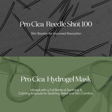 Load image into Gallery viewer, VT Pro Cica Reedle Shot 100 2 Step Hydrogel Mask 4EA