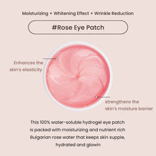 Load image into Gallery viewer, Heimish Bulgarian Rose Water Hydrogel Eye Patch 60EA