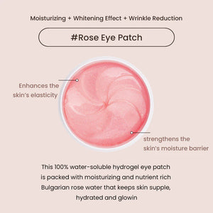 Heimish Bulgarian Rose Water Hydrogel Eye Patch 60EA