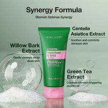 Load image into Gallery viewer, Nineless A-Control Heartleaf &amp; BHA Cleanser 120ml