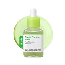 Load image into Gallery viewer, SUNGBOON EDITOR Green Tomato NMN Pore Minimizing Ampoule 40ml