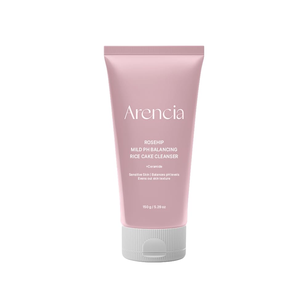 Arencia Rosehip Mild PH Balancing Rice Cake Cleanser 150g