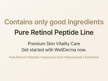 Load image into Gallery viewer, WELLDERMA Retinol Peptide Lifting Restore Ampoule 30ml