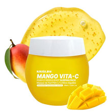 Load image into Gallery viewer, KIKIGLOW MANGO Vita-C PDRN L7 Needle Shot Sleeping Pack 100ml