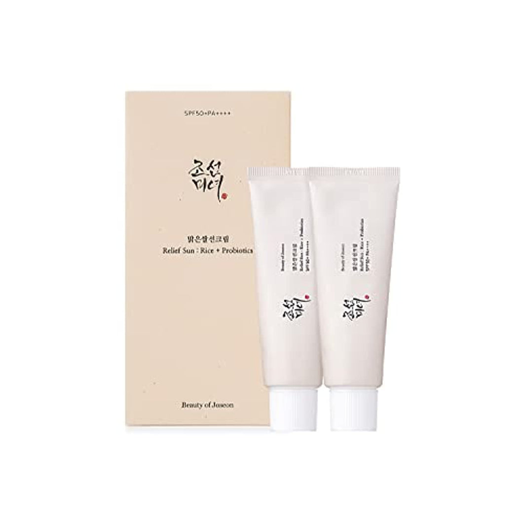 Beauty of Joseon Relief Sun : Rice + Probiotics Set(2 Pack)