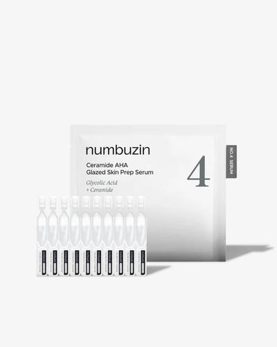 Numbuzin No.4 Ceramide AHA Glazed Skin Prep Serum 1.3ml*10ea