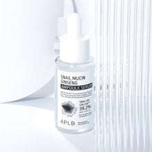 Load image into Gallery viewer, APLB Snail Mucin Ginseng Ampoule Serum 40ml