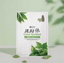 Load image into Gallery viewer, SNP Jeju Rest Green Tea Mask 10EA