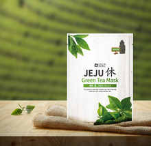 Load image into Gallery viewer, SNP Jeju Rest Green Tea Mask 10EA