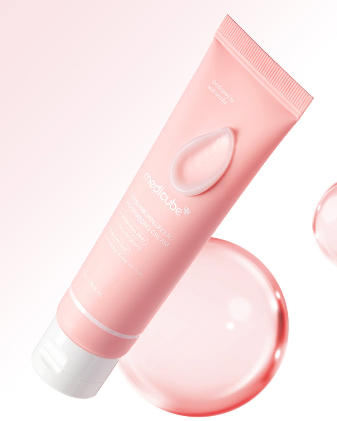 Medicube PDRN Pink Hyaluronic Moisturizing Cream 50ml – SoKoSkins