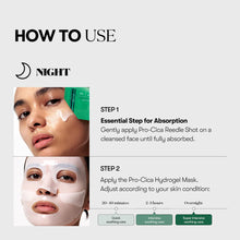 Load image into Gallery viewer, VT Pro Cica Reedle Shot 100 2 Step Hydrogel Mask 4EA