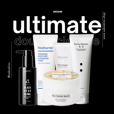 SOKOSKINS BlackFriday: Ultimate Double Cleanse