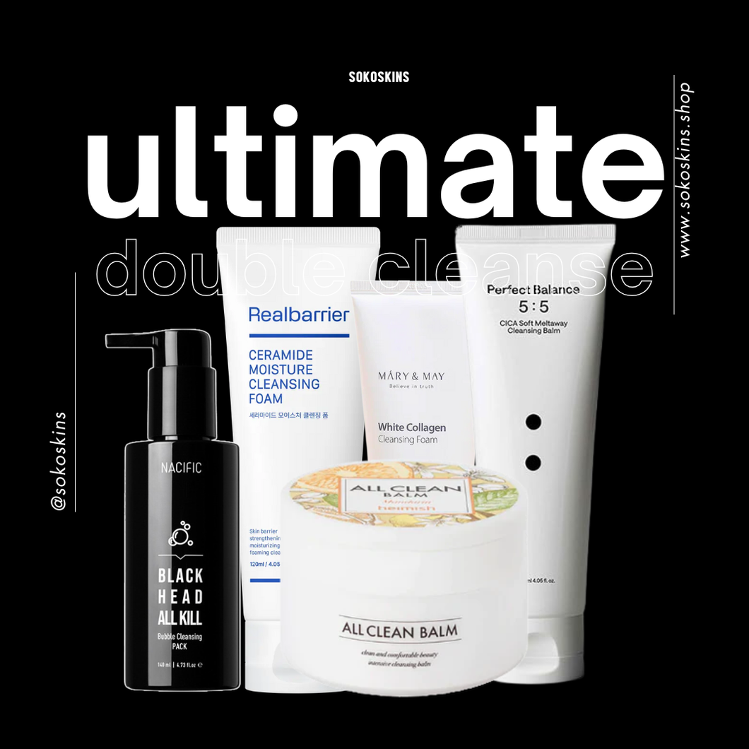 SOKOSKINS BlackFriday: Ultimate Double Cleanse