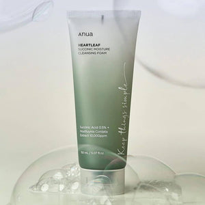 [1+1] Anua Heartleaf Succinic Moisture Cleansing Foam 150ml