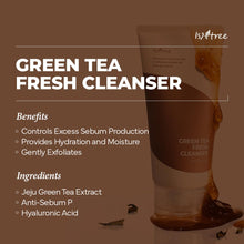 Load image into Gallery viewer, Isntree Green Tea Fresh Cleanser 120ml