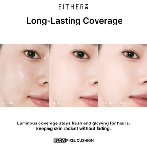 EITHER& Glow Pixel Cushion 6g