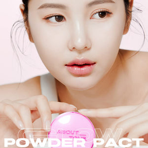 ABOUT_TONE Glow Powder Pact 8g