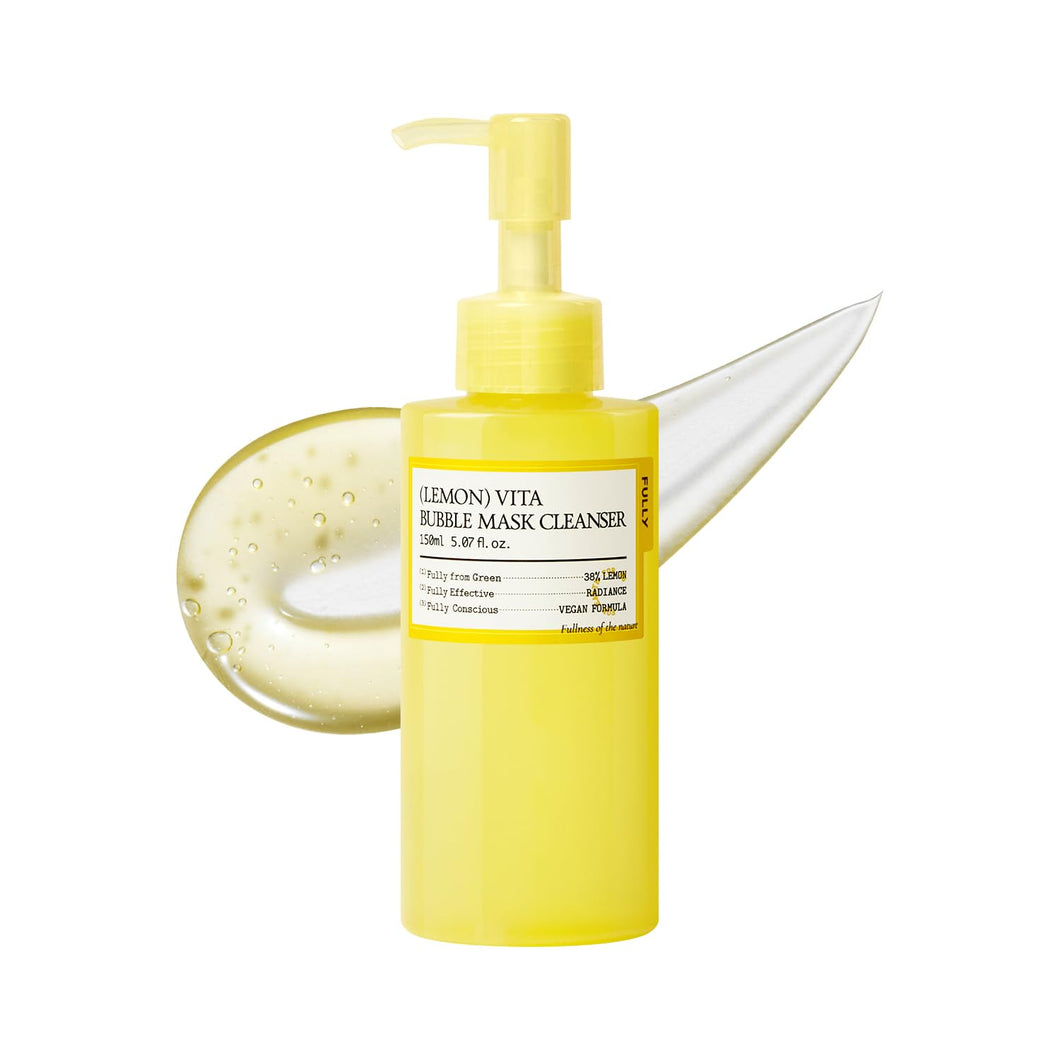 FULLY Lemon Vita Bubble Mask Cleanser 150ml