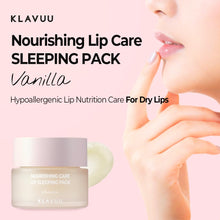 Load image into Gallery viewer, Klavuu Nourishing Care Lip Sleeping Pack 20g